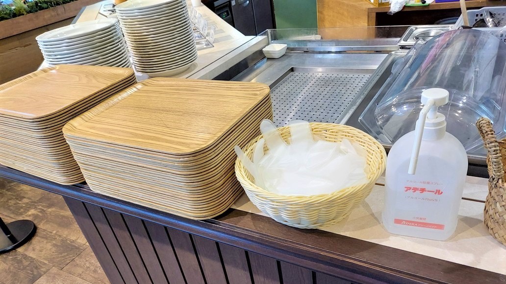 朝食ビュッフェ