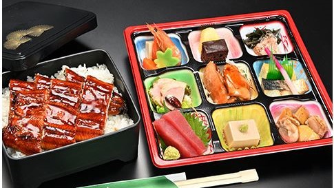 お弁当プラン鰻重と四季彩弁当（イメージ）