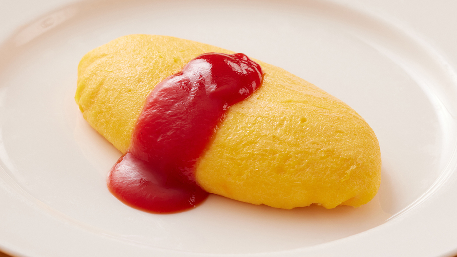 朝食メニュー「オムレツ」