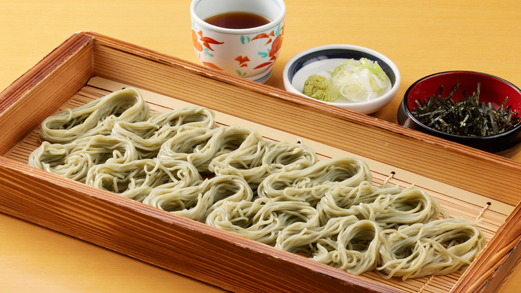 朝食メニュー「へぎそば」