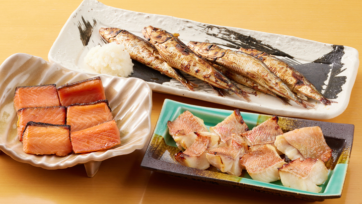 朝食メニュー「焼魚」