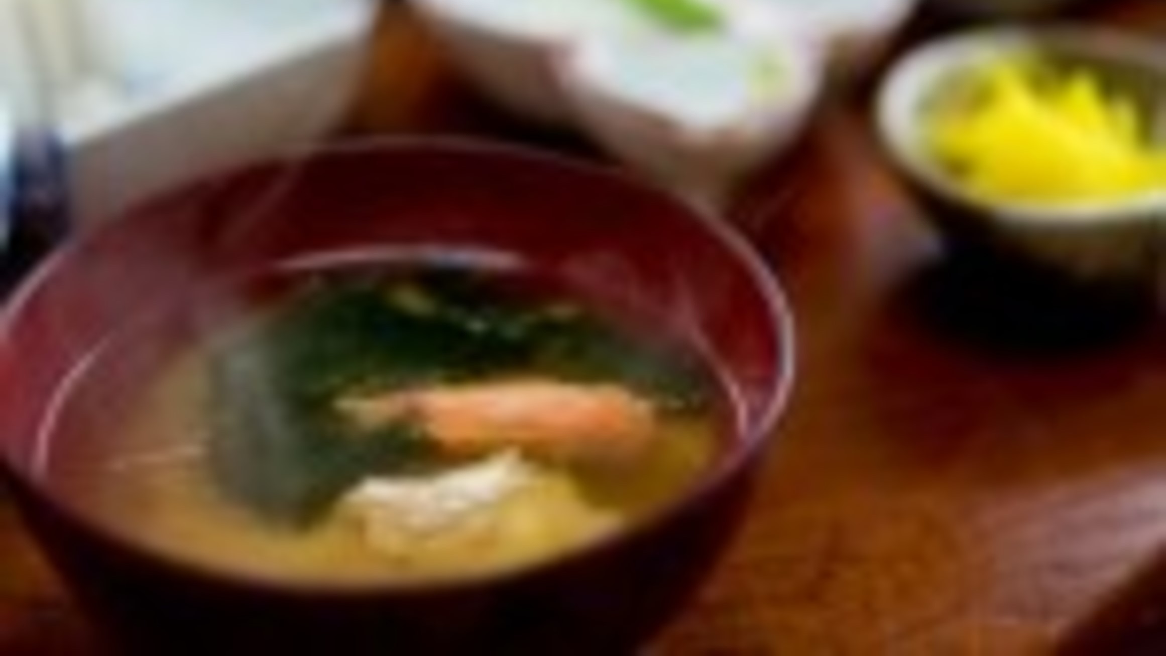 【朝食】みそ汁※イメージ
