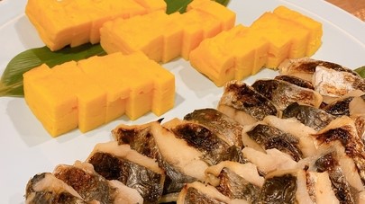 【朝食】厚焼き玉子&鰆の西京焼き※イメージ