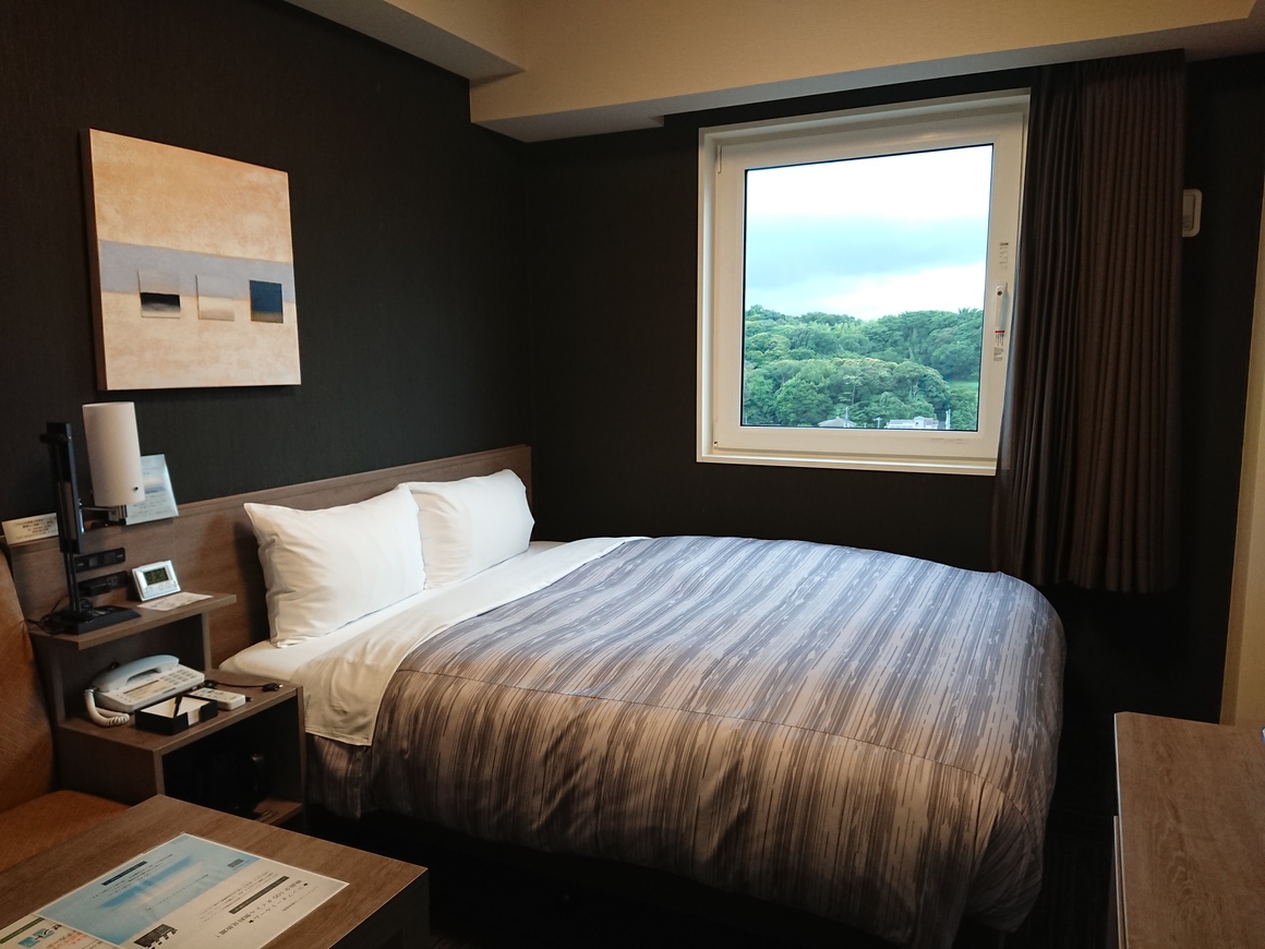 【客室】コンフォートダブルルーム14平米ベッド幅160cm