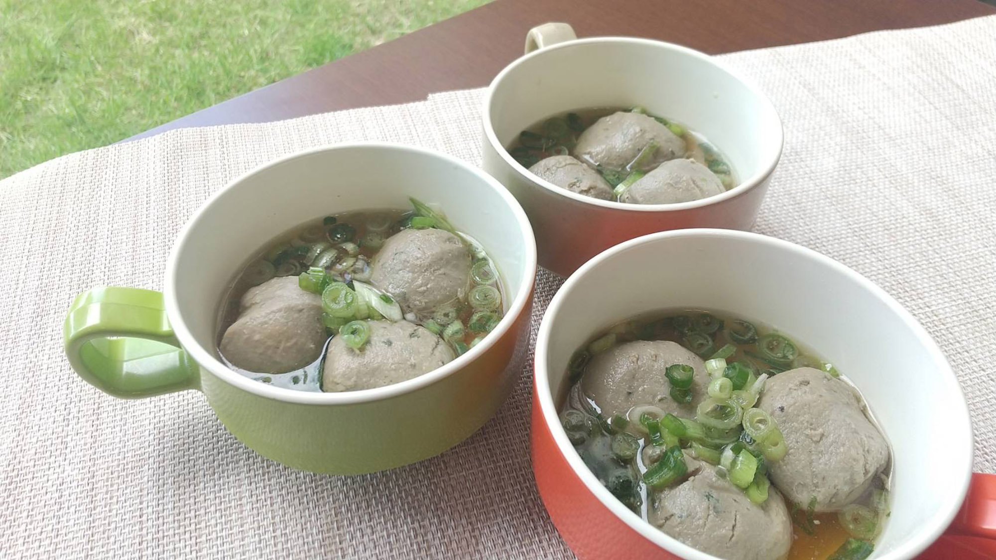 ご当地朝食メニュー千葉産つみれ汁