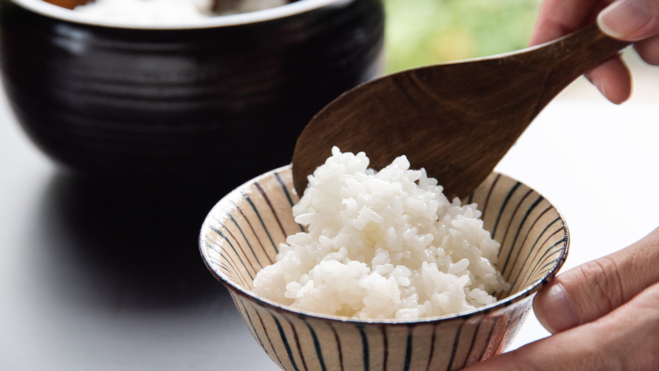 *【ご朝食一例】三重産コシヒカリ「御糸米（みいとまい）をご提供します