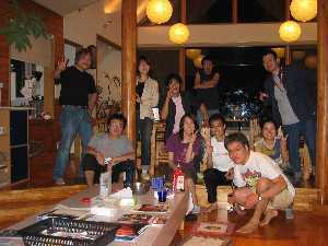 夜のティー&バータイム