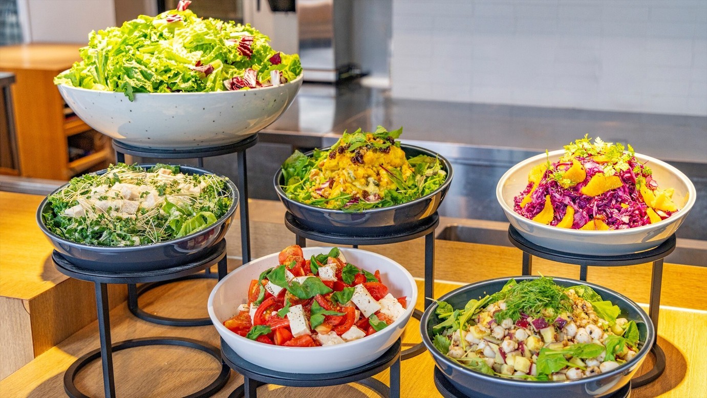 【ブレックファースト】サラダ&デリカ・フルーツ ハーフビュッフェイメージ