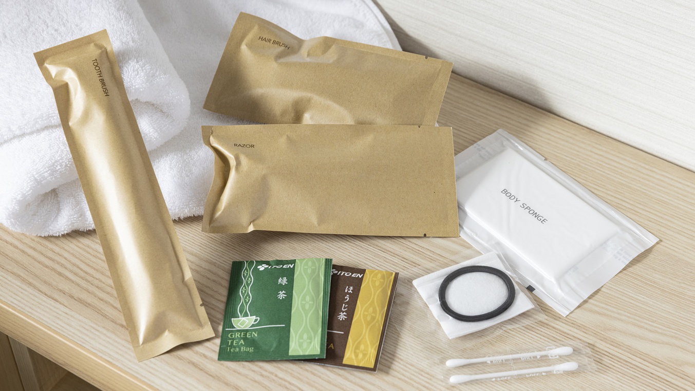 アメニティー2階ロビーにてご用意しております