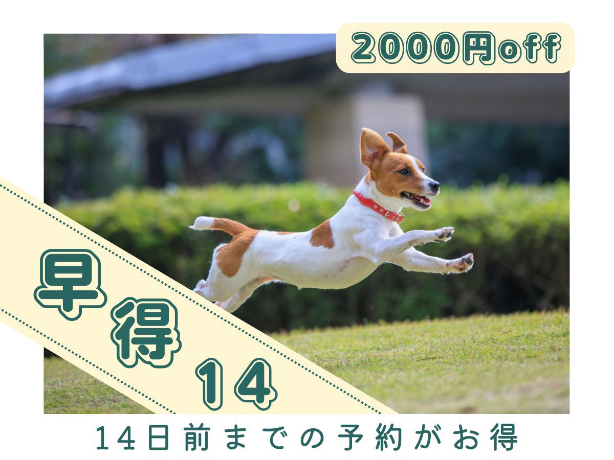 早得14早めの予約でお得にご宿泊♪