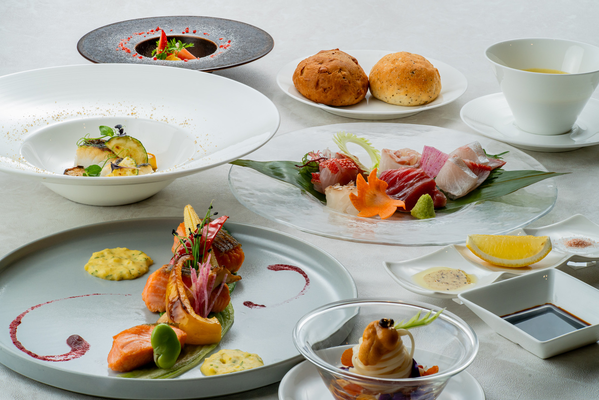 【旬の海鮮満喫コース】