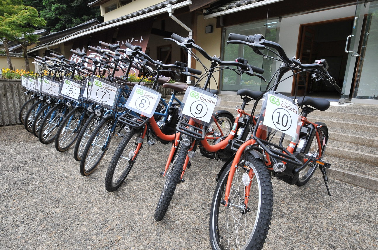 電動サイクリング（有料レンタル）