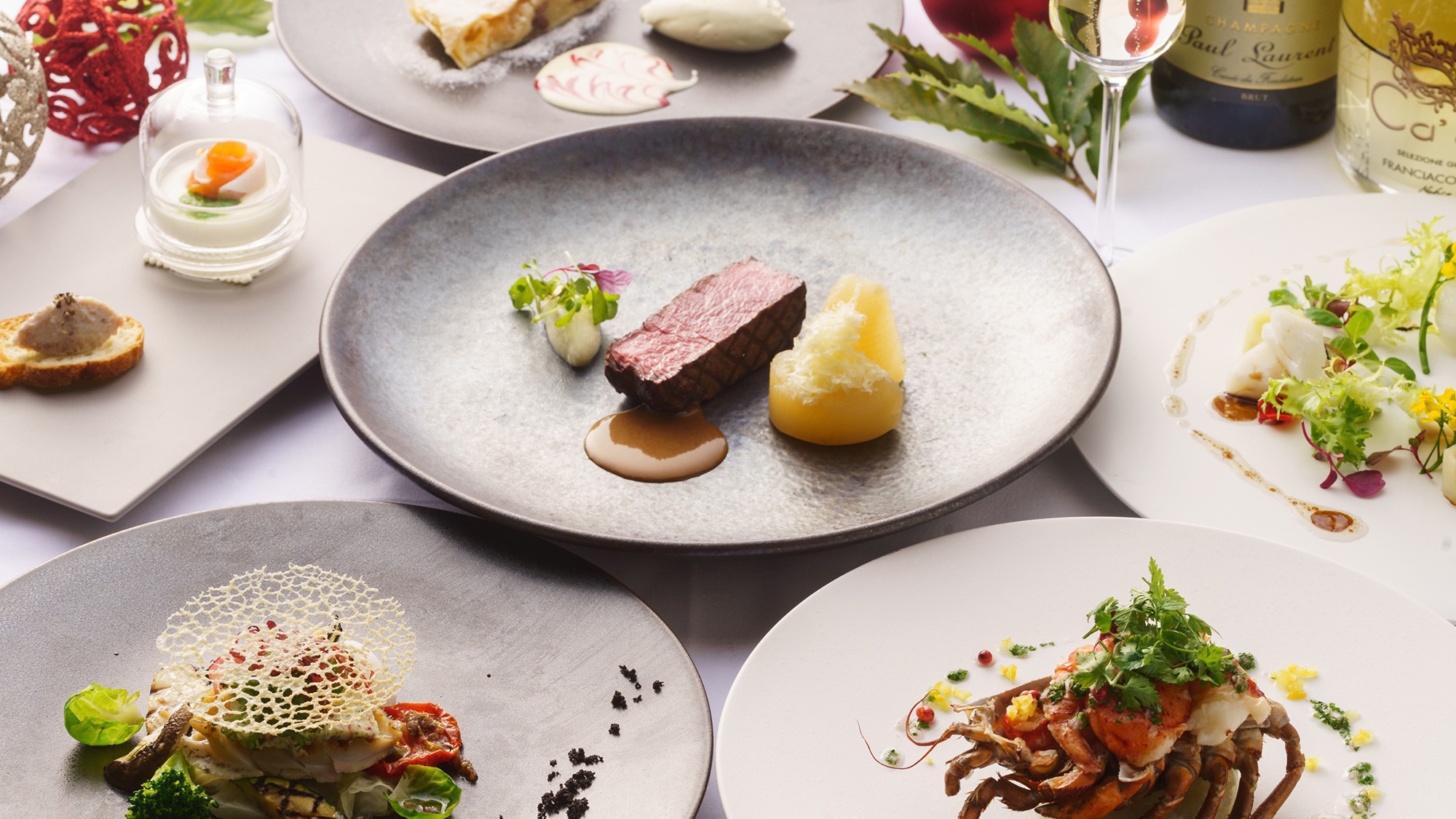 ディナー／イメージ／素材本来の味を引き出す本格グリルディナー