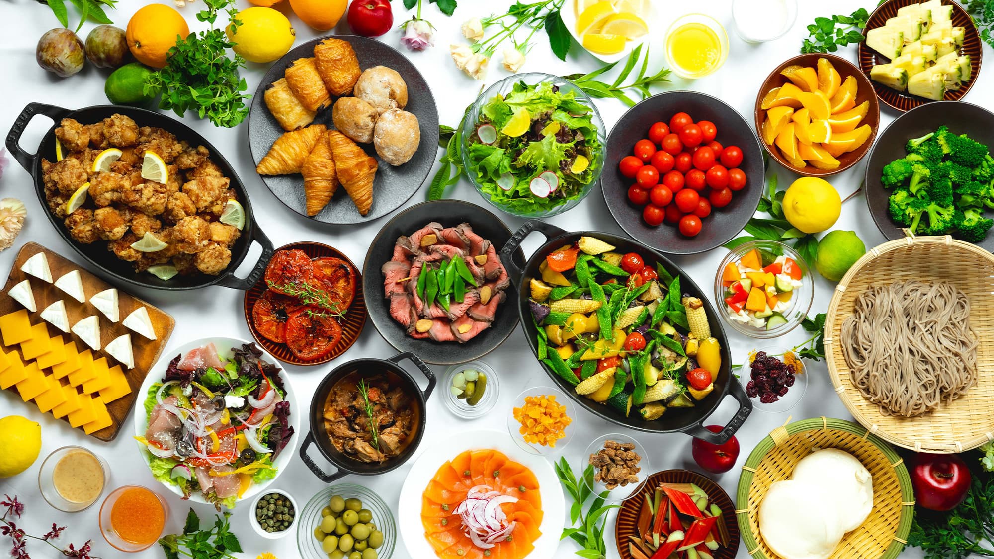 朝食／イメージ／地元信州の新鮮食材を織り交ぜた朝食で素敵な1日のスタートを