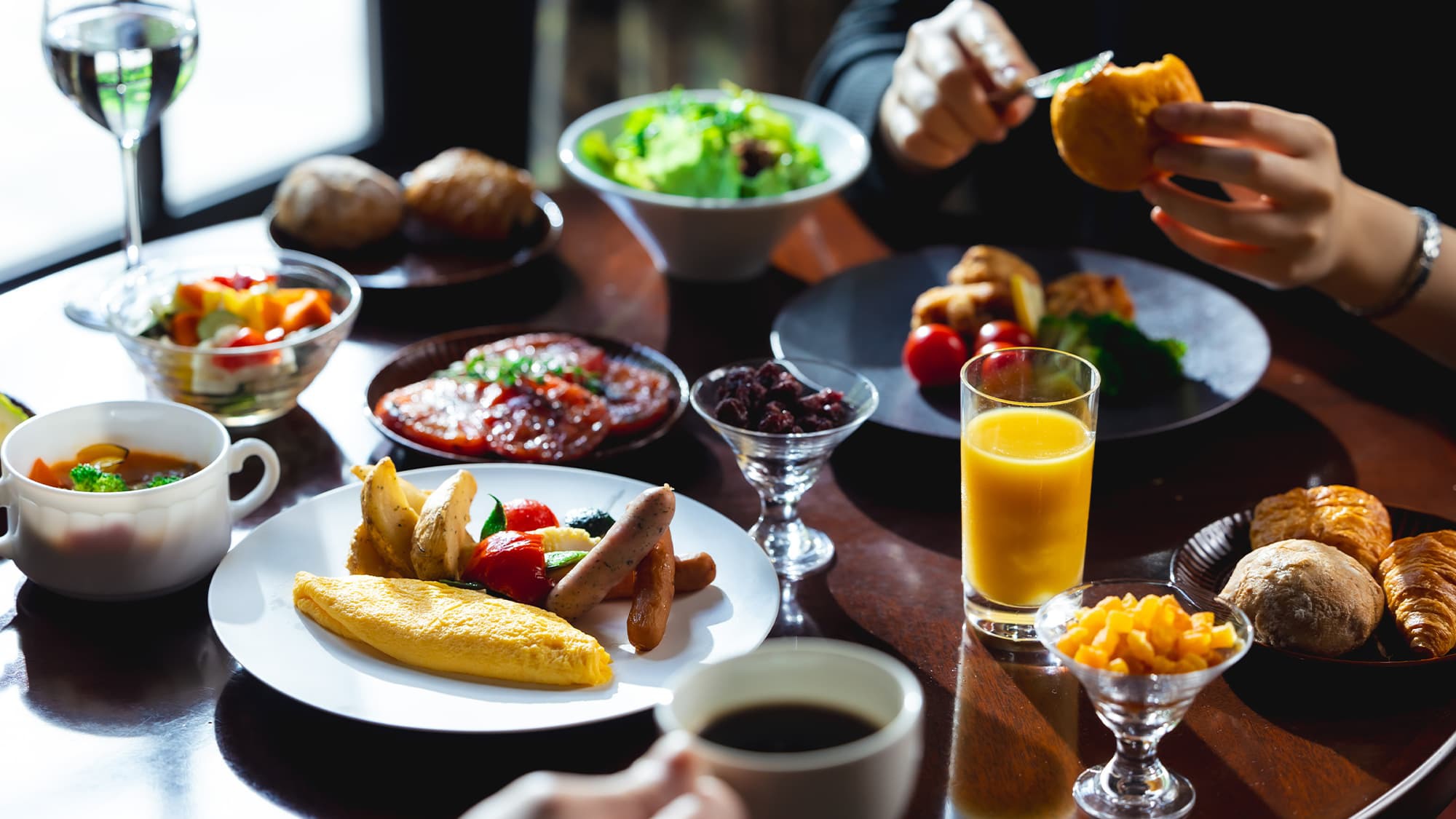朝食／イメージ／地元信州の新鮮食材を織り交ぜた朝食で素敵な1日のスタートを