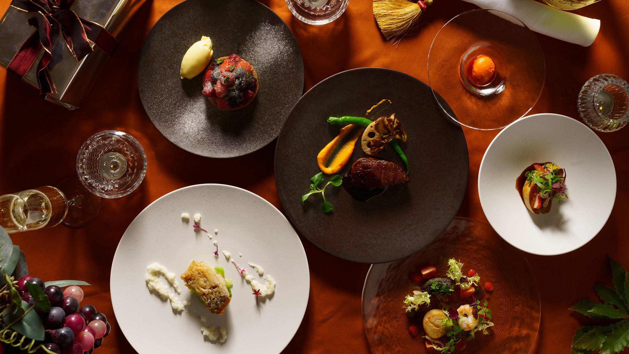 ディナー／イメージ／フレンチの匠が手掛ける、信州の贅を尽くした逸品。