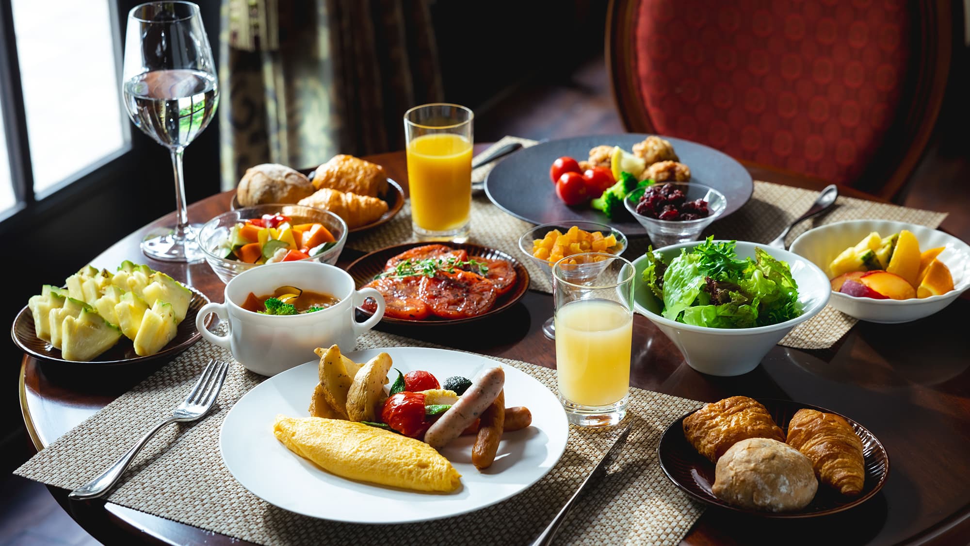 朝食／イメージ／地元信州の新鮮食材を織り交ぜた朝食で素敵な1日のスタートを