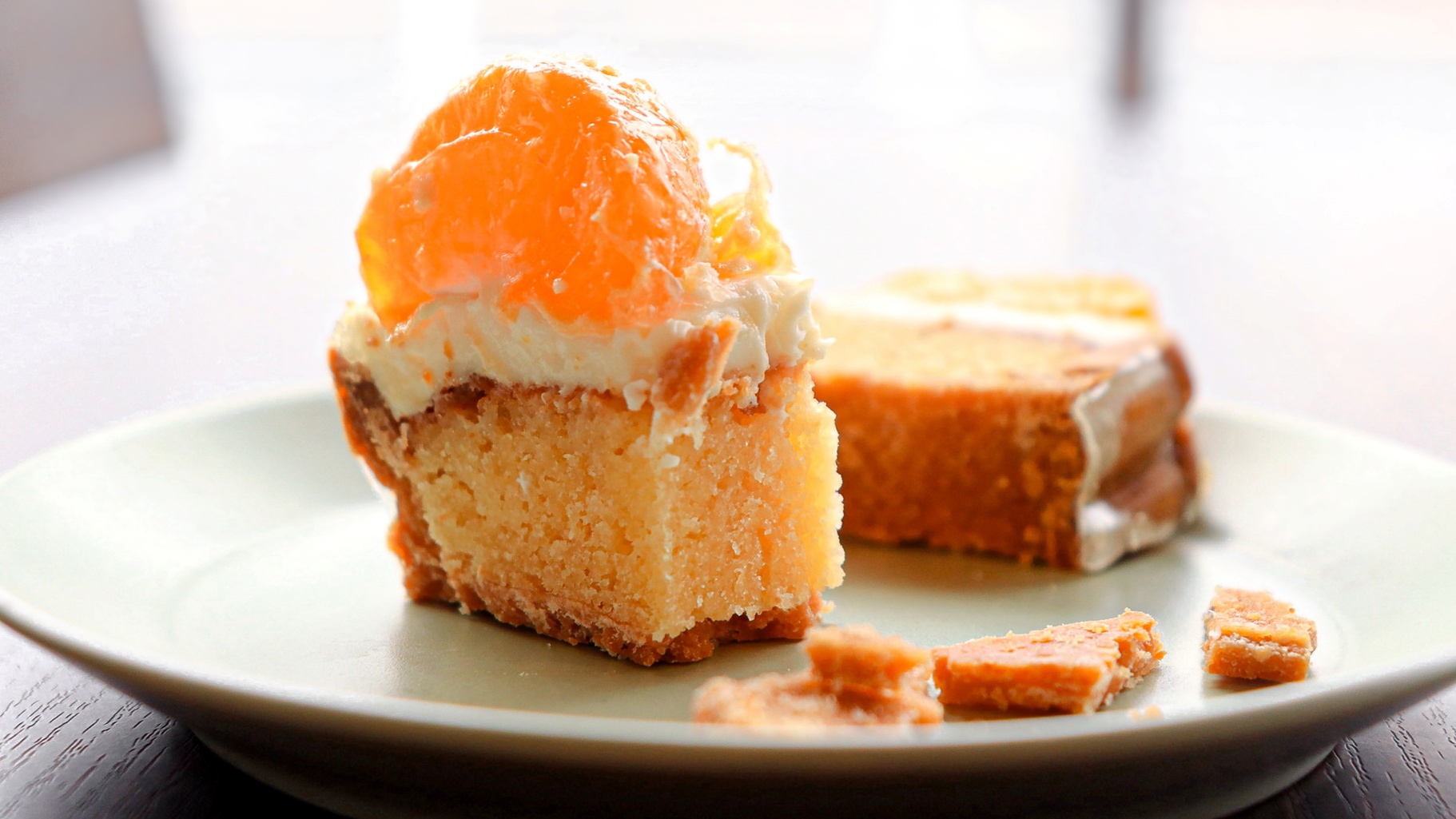 季節果物のスイーツ オレンジケーキ