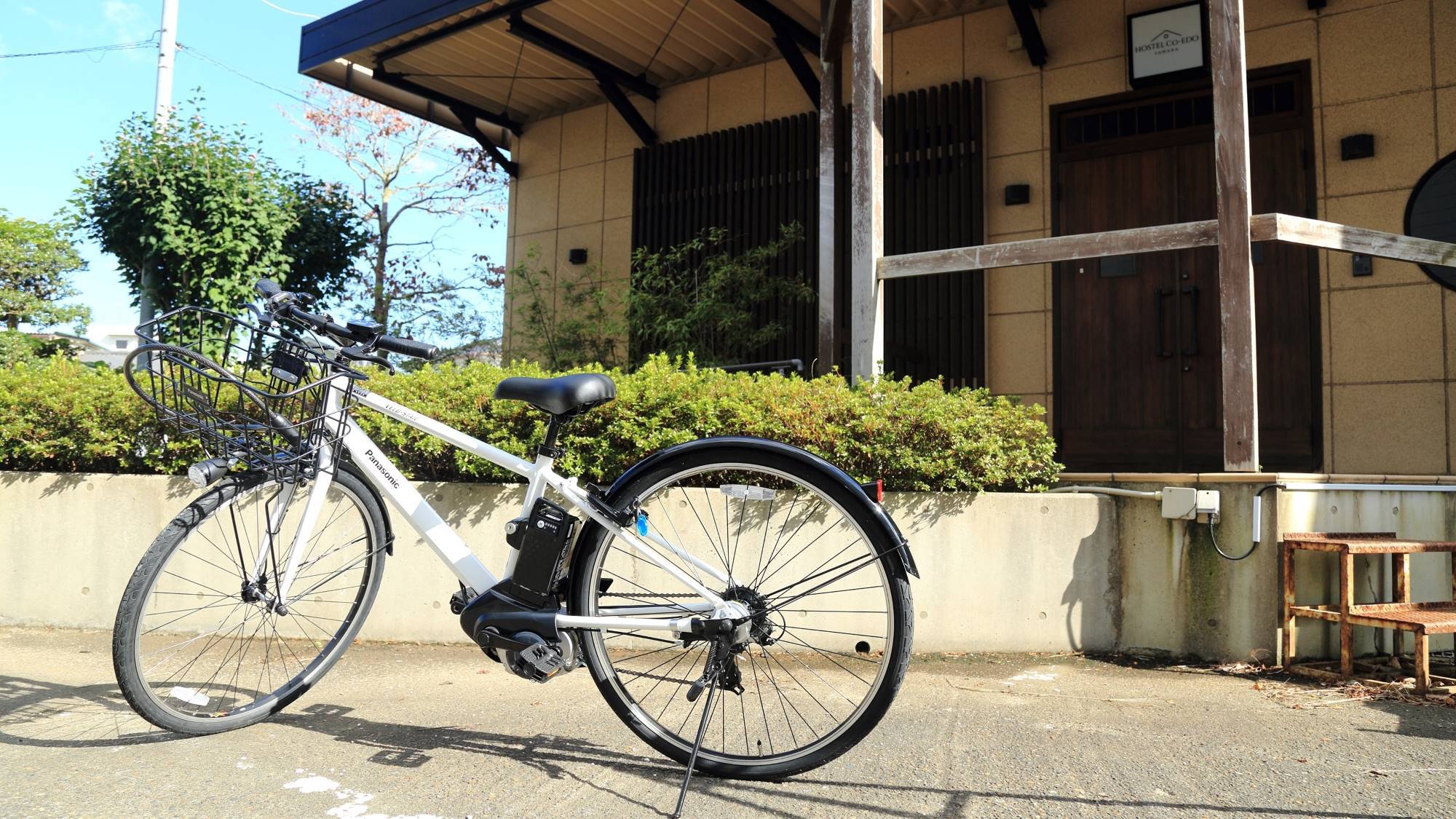 ・電動自転車の貸し出しもしております。