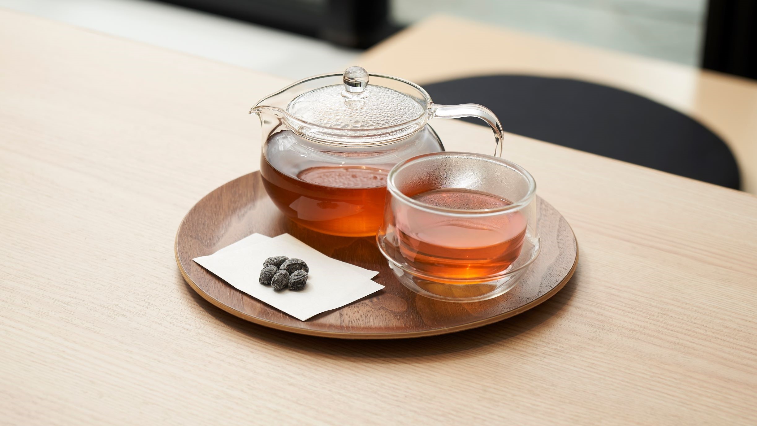 急須で提供するお茶_ほうじ茶「やさしさ」ホット