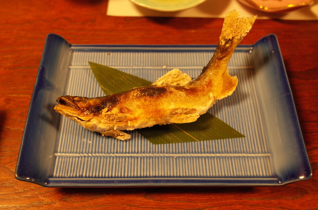 岩魚の塩焼き