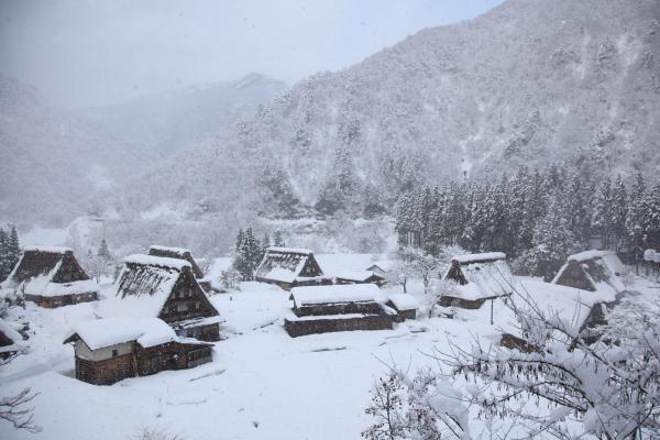 世界遺産五箇山相倉合掌造り集落