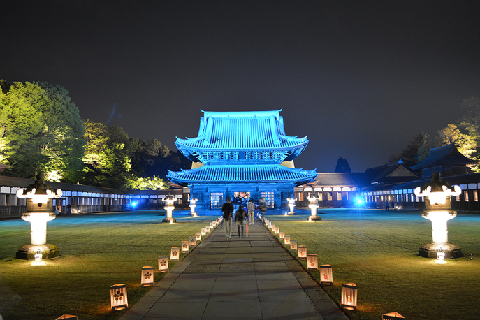 国宝瑞龍寺期間限定でライトアップされます