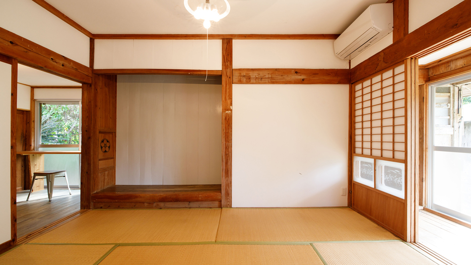 「サンゴ石小屋のある宿」寝ドコロ