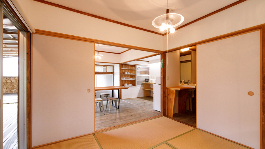 「サンゴ石小屋のある宿」お部屋の様子