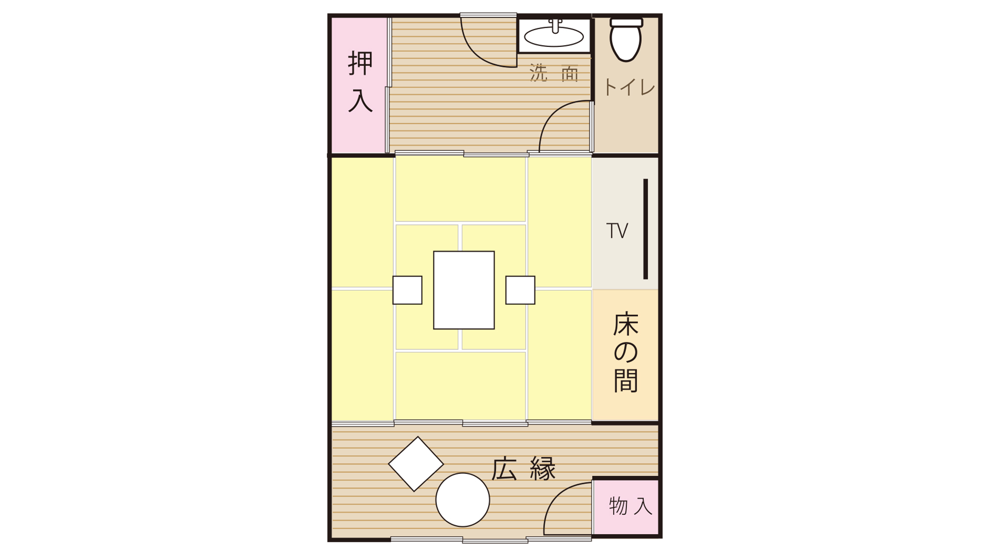 別館 和室 8畳35.7平米16号室