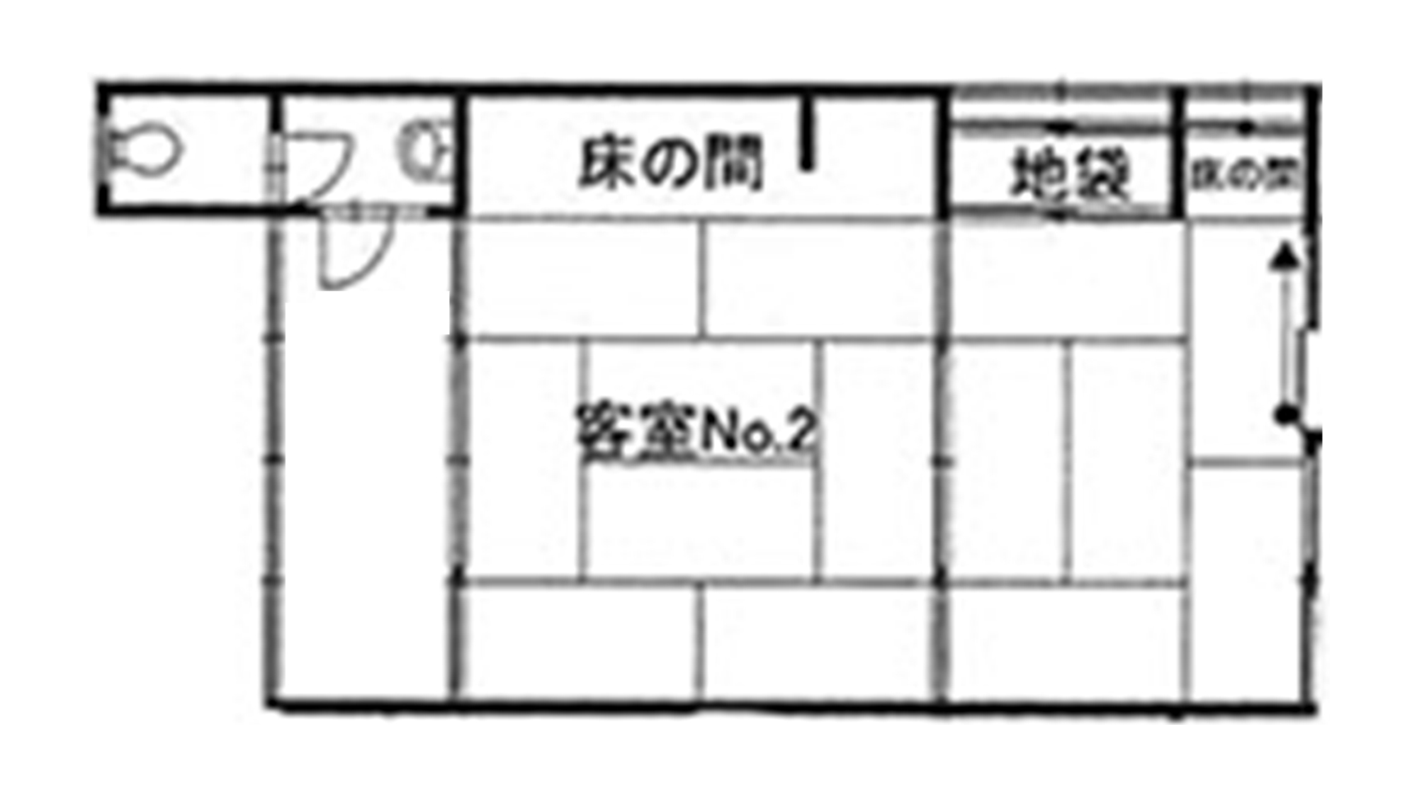 本館和室 8〜12畳40平米12号室