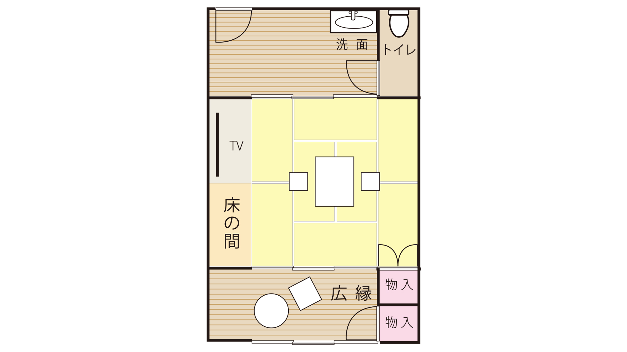 別館 和室 8畳35.7平米15号室