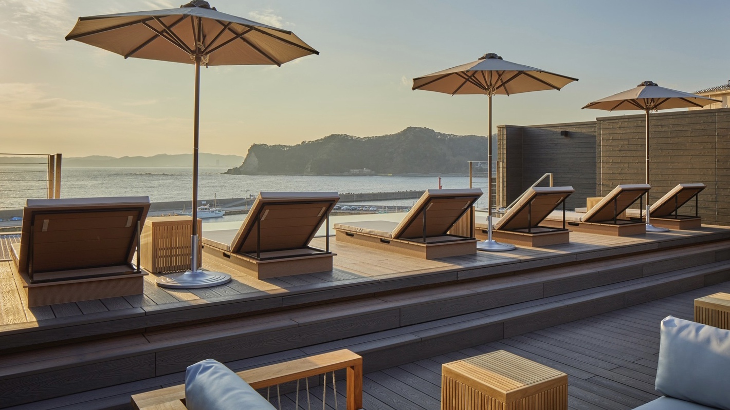 三水別邸スパ&テラスTHREE（夕景２）