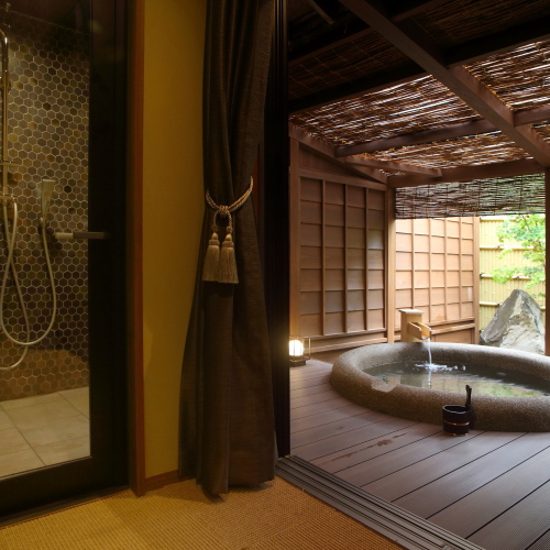 お部屋１階露天風呂付木米の間露天風呂