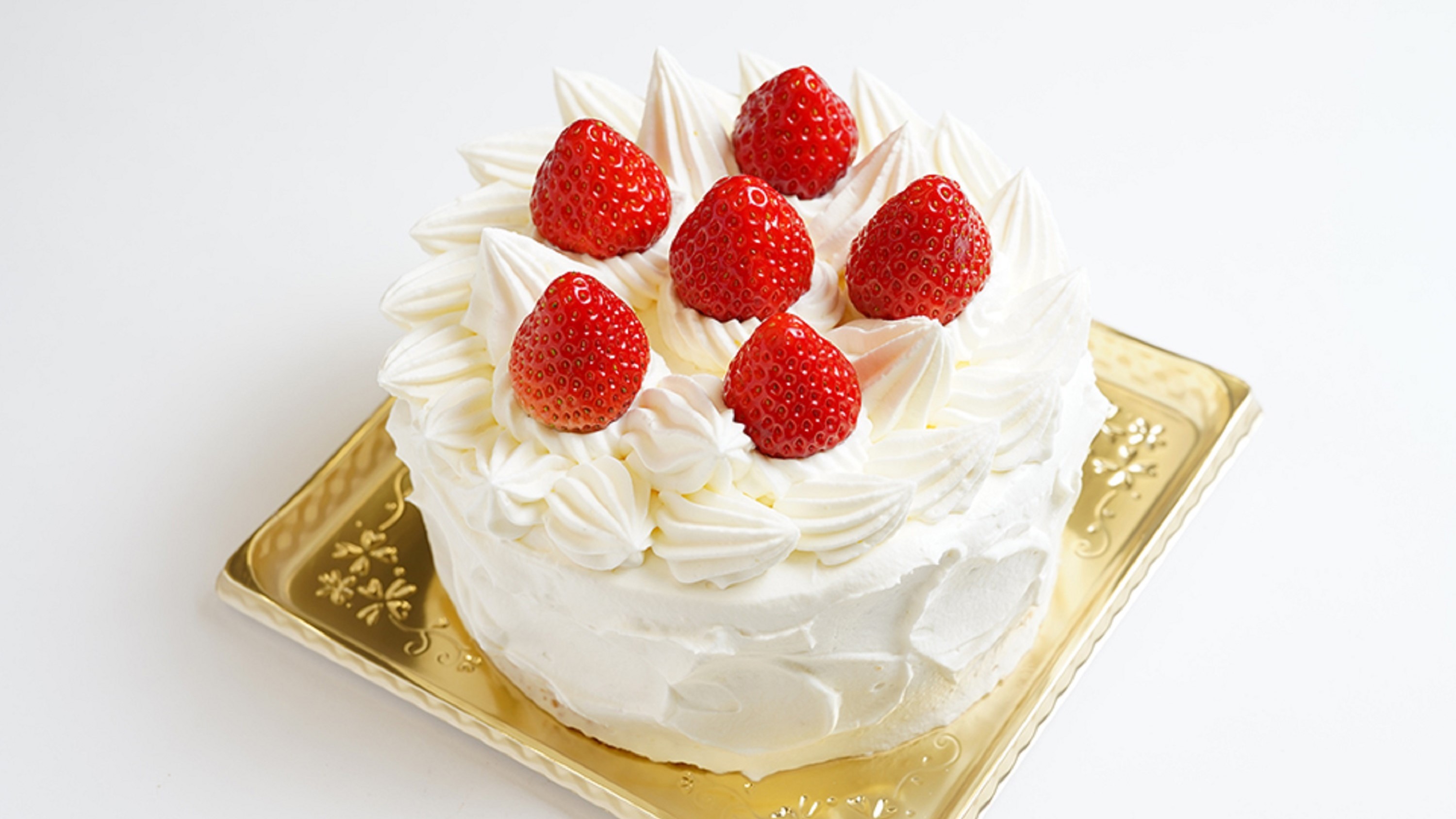 【記念日プラン】特典のイチゴショートホールケーキ