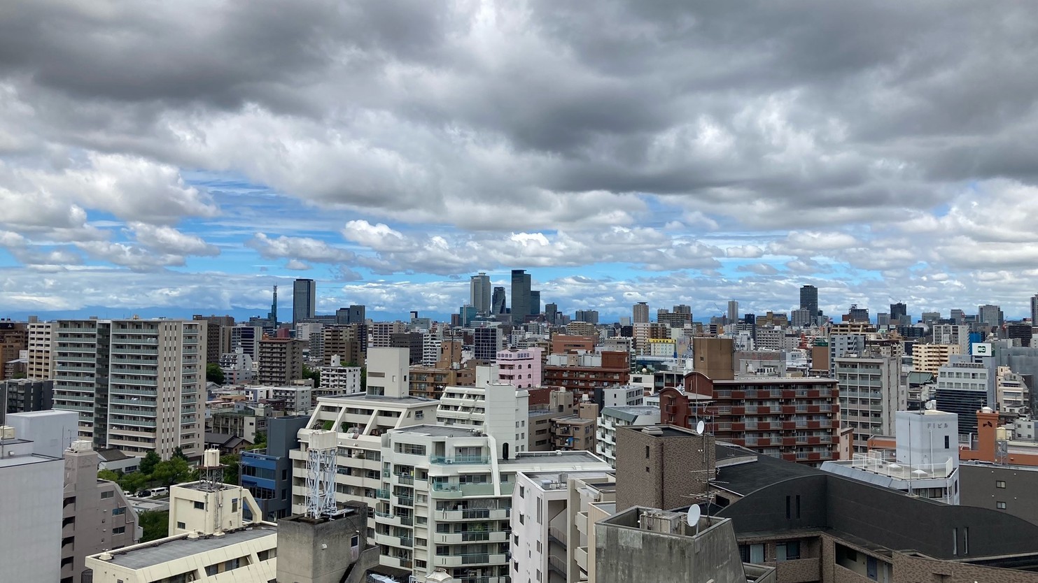 13階からの景色 North side