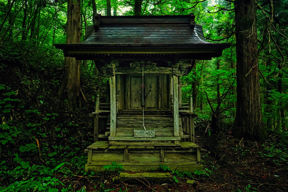 青根温泉の風景