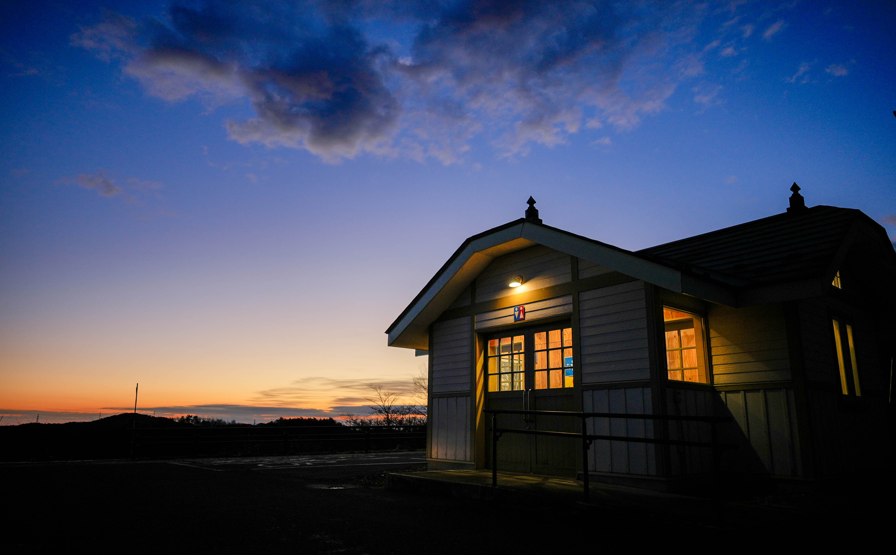 青根温泉の風景