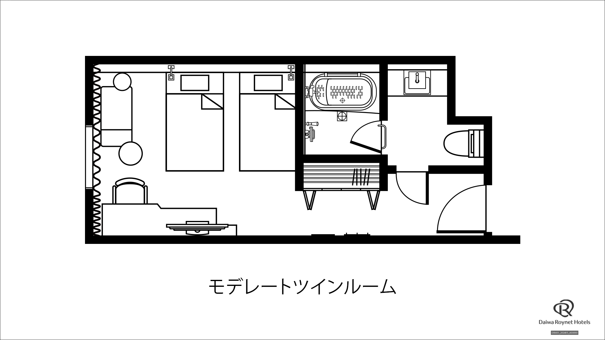 モデレートツイン 間取り図