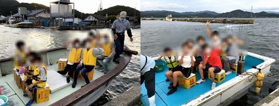 納涼釣り体験