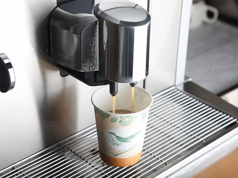ウェルカムドリンクサービス挽きたてのコーヒー