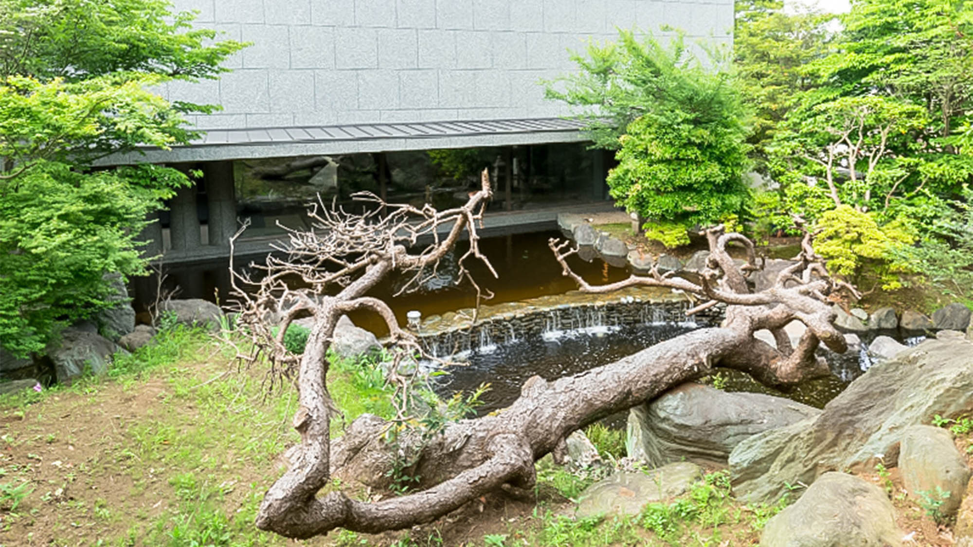 ・僧侶であり日本を代表する作庭家が建物と共に手掛けた日本庭園
