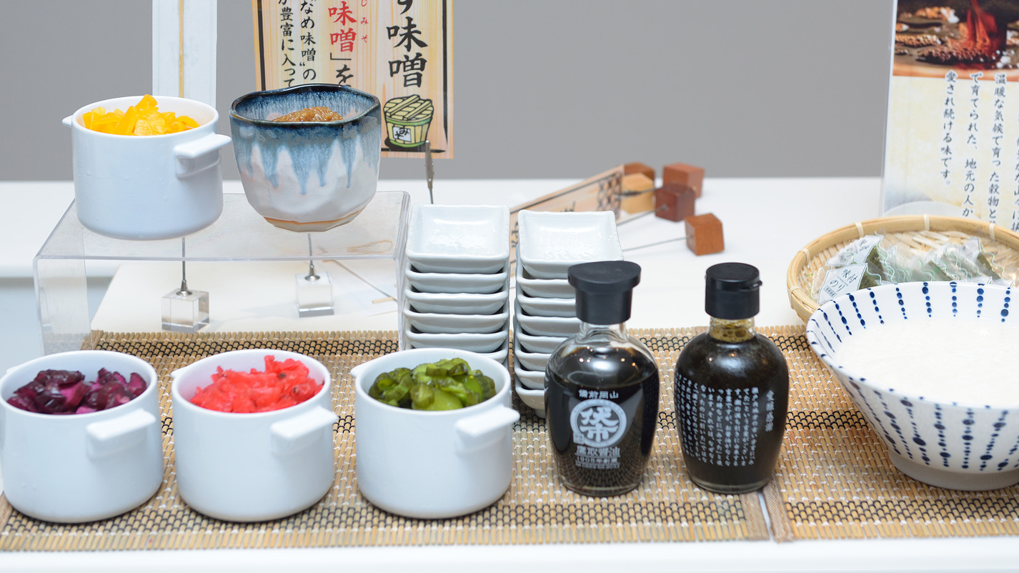 朝食ビッフェ漬物