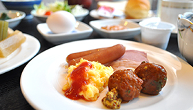 全室Wi-Fi＆有線LAN無料☆和洋食バイキング付♪（朝食付）