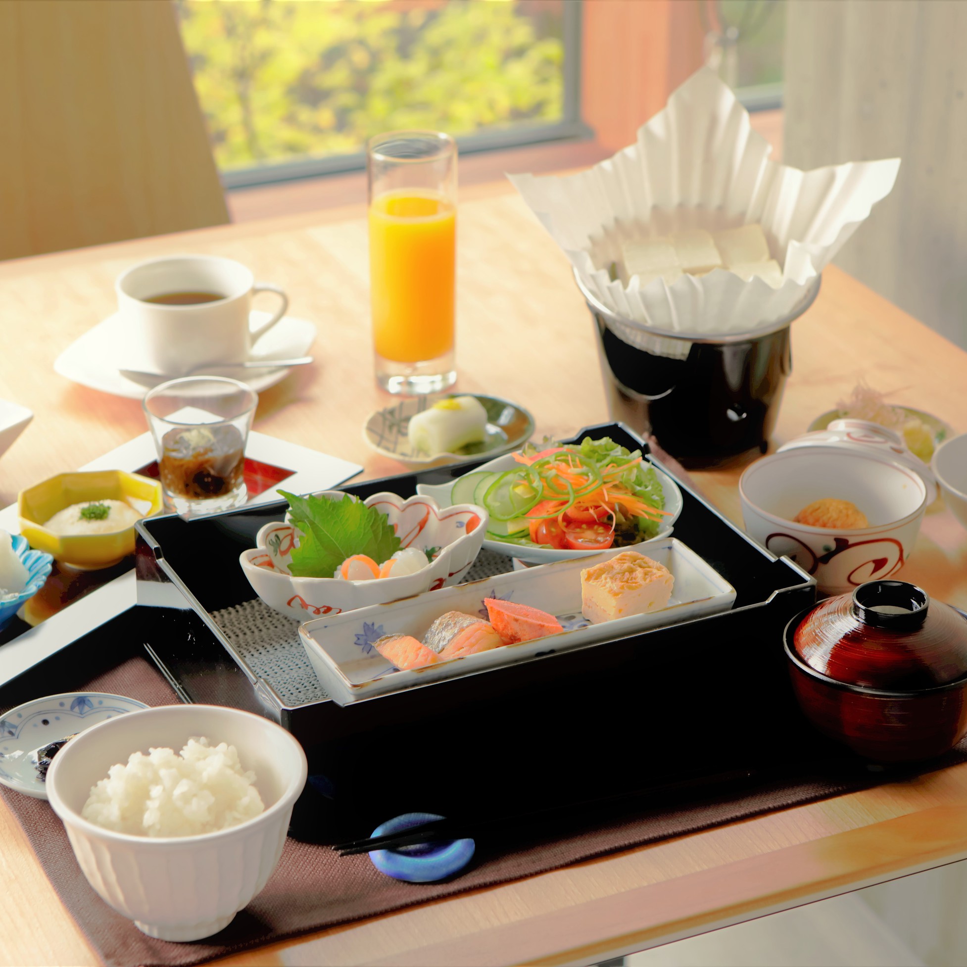 朝食一例（季節によって食材が変更になる可能性があります）