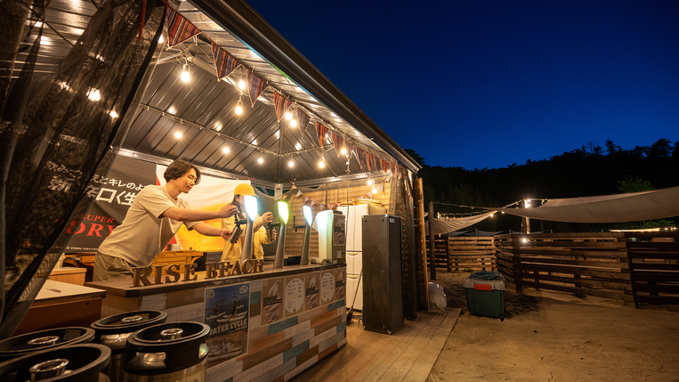 【ご夕食：BBQ】