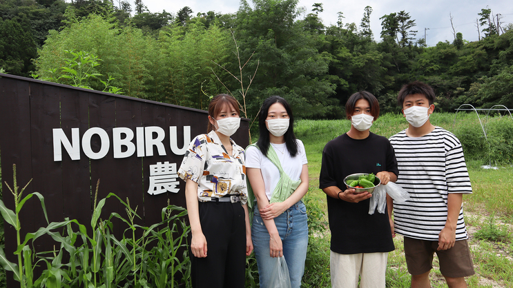 【NOBIRU農園】とれたて野菜をご提供できる自家農園♪
