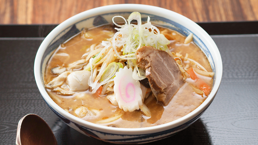 【レストラン‐森のKITCHEN】東松島長寿味噌ラーメン。