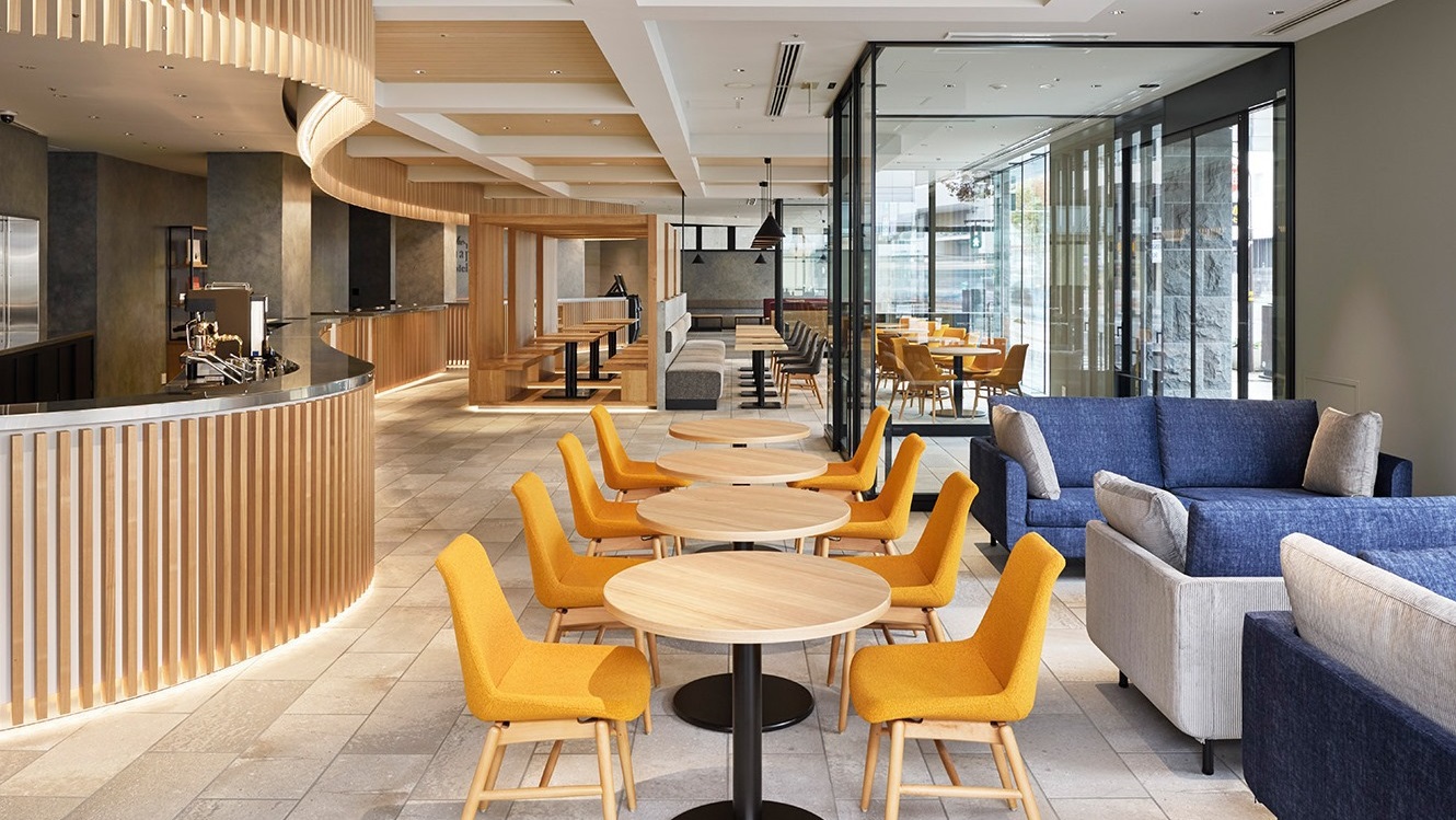 【BANKERS STREET CAFE】店内 