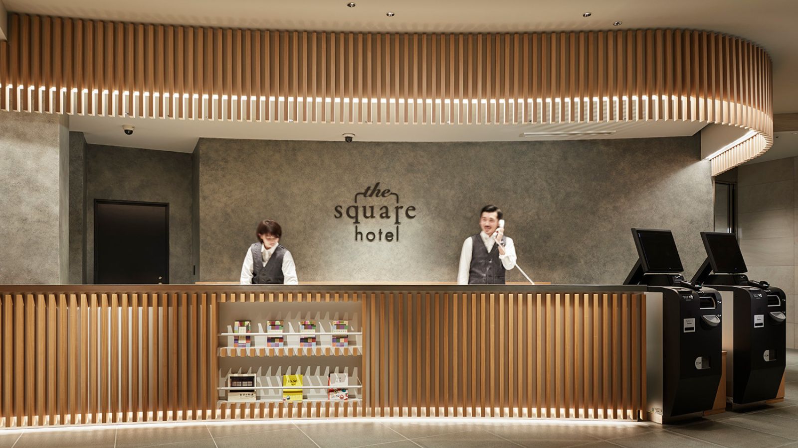 【ロビー】金沢の伝統とモダンが融合したスタイリッシュな空間。